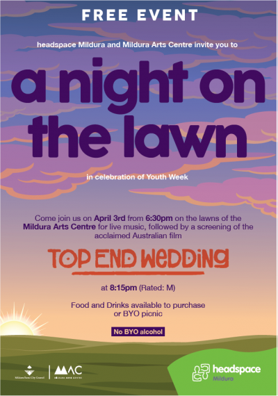 a night on the lawn 4.04.20